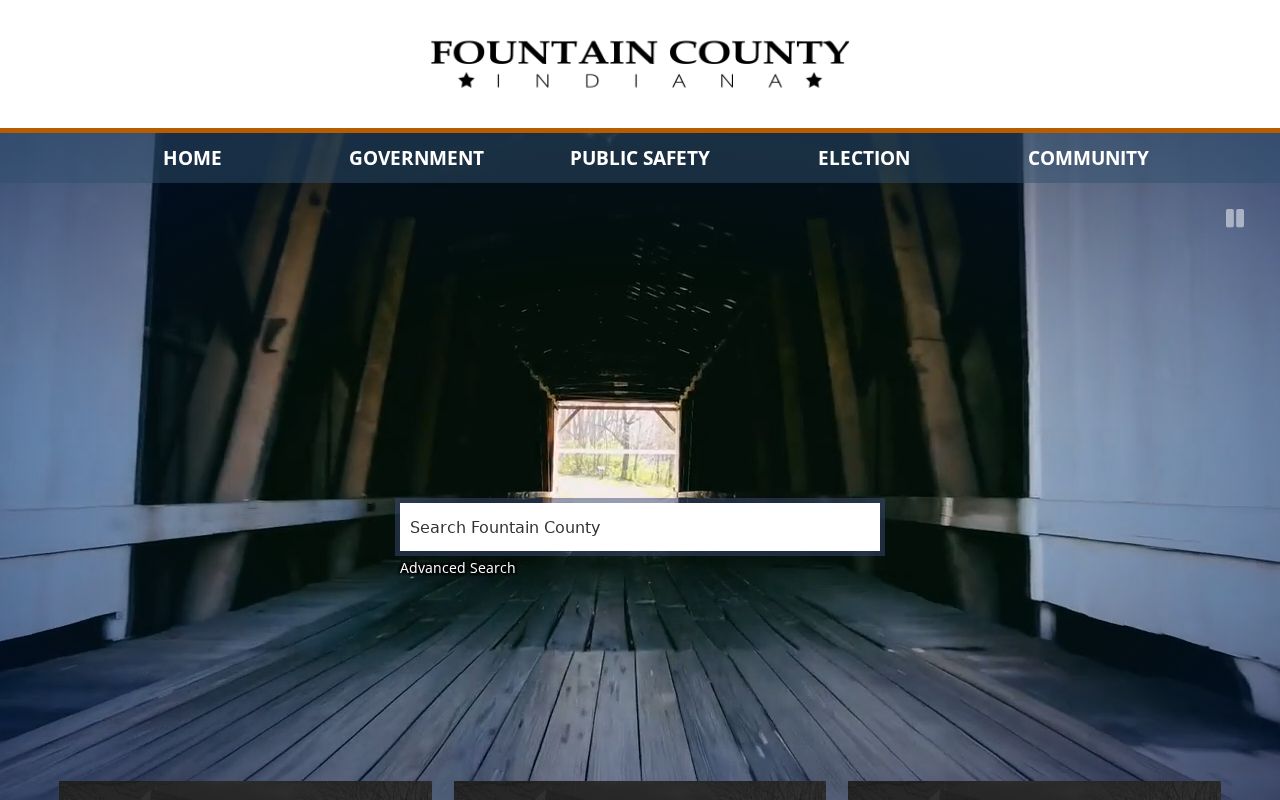 Covington court records through Fountain County government